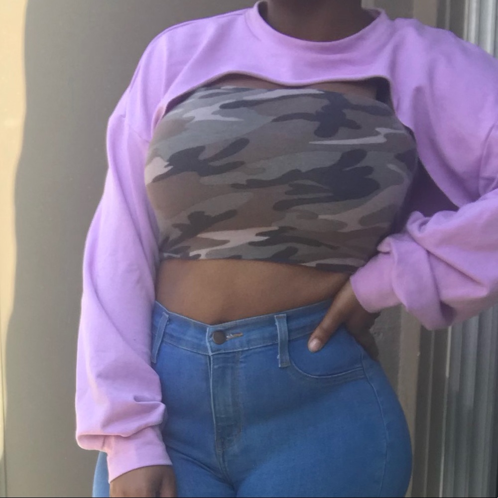 Cropped shirt